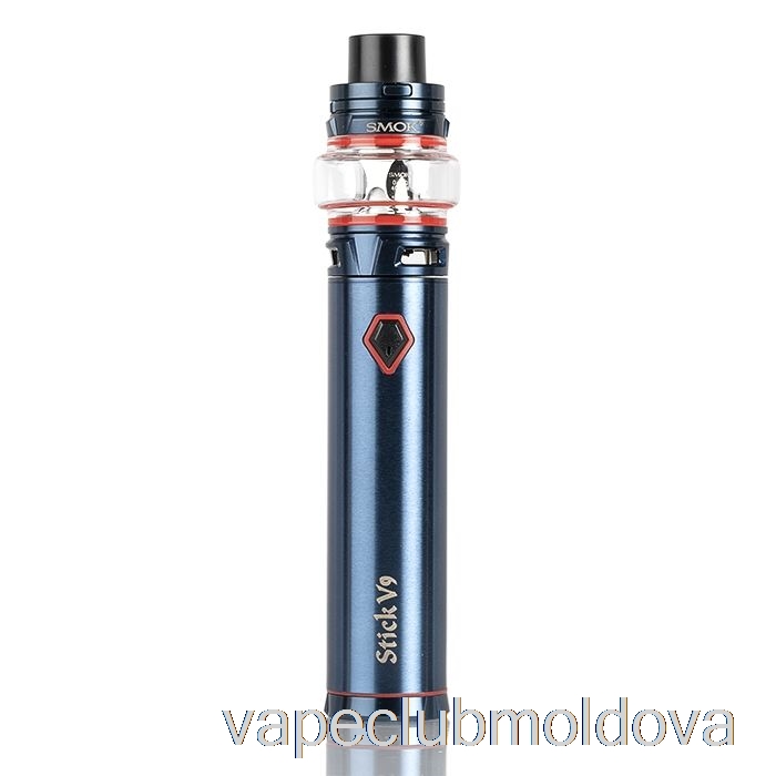 Kit Vape Pod Smok Stick V9 & Stick V9 Max 60w Kit De Pornire V9 Standard - Albastru